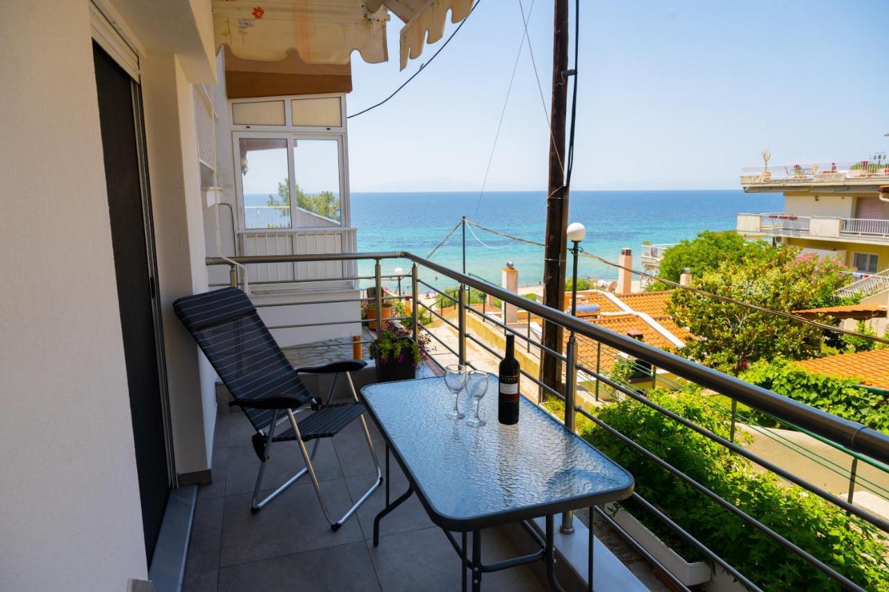 Zoe Seaview Apartment By Rentalspro - Nea Moudania Halkidiki 외부 사진