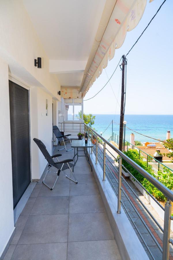 Zoe Seaview Apartment By Rentalspro - Nea Moudania Halkidiki 외부 사진